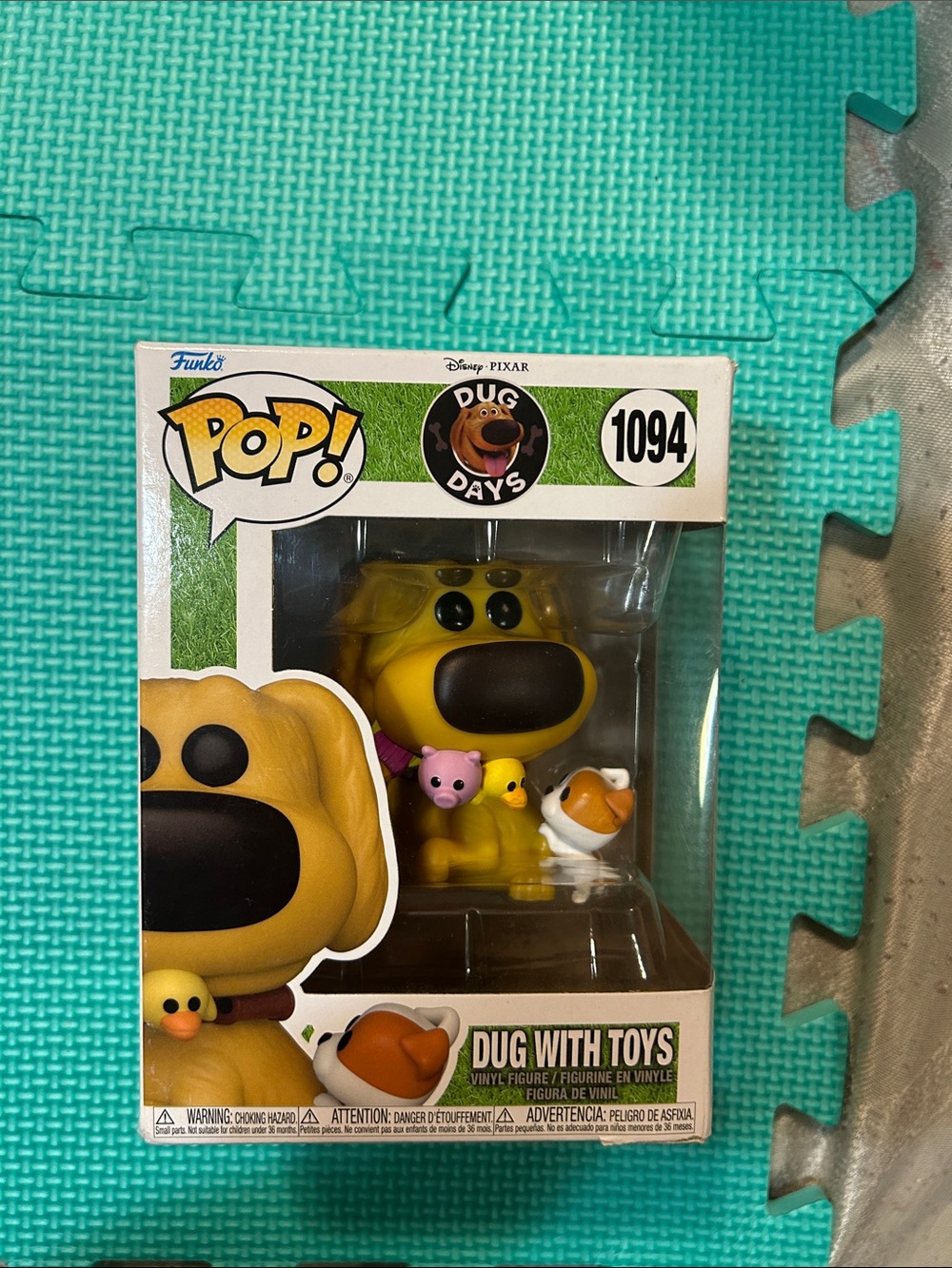 Funko POP! Dug with Toys - Yellow Dog